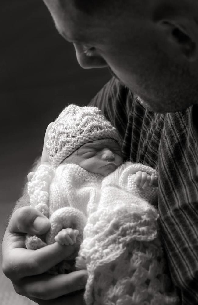 Ryan with Isla Mae Bailey.