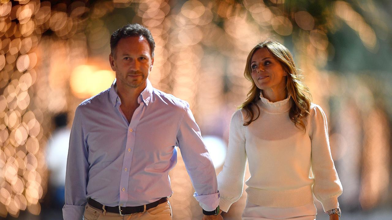 Christian and Geri Horner. Photo by Clive Mason/Getty Images