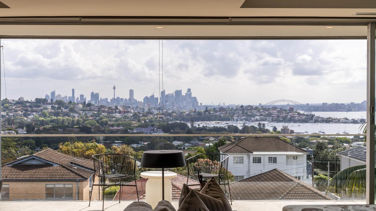 The home boasts incredible harbour views. Picture: NewsWire / Monique Harmer