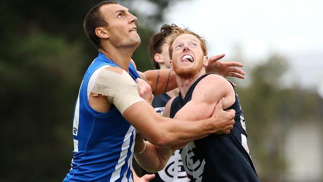 Braydon Preuss in action in the VFL. Picture: Getty Images