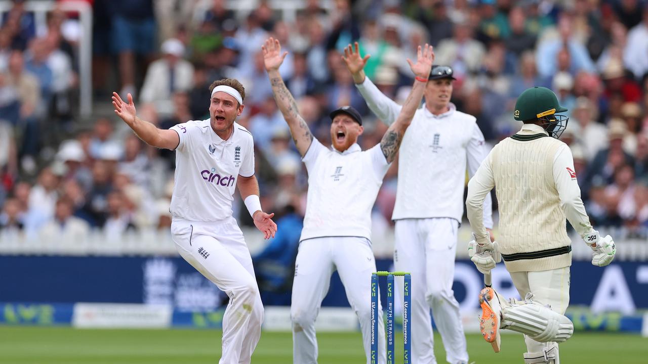 Stuart Broad was mystified at having his appeal denied. Picture: Getty