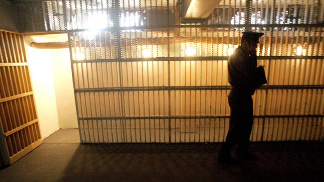 A view of Baabda Court/Prison in Beirut, Lebanon, where authorities overcome overcrowding by building holding cells two floors beneath ground. Sally Faulkner, Tara Brown and other 60 Minutes crew were held in these cells when appearing in court.