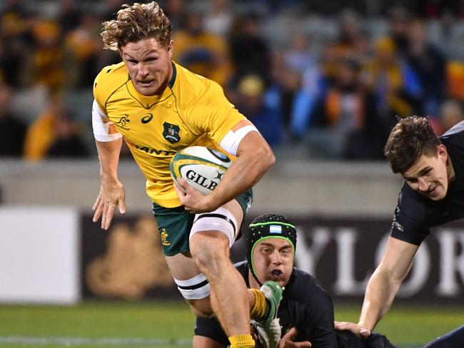 Michael Hooper has become the face of Australian rugby.