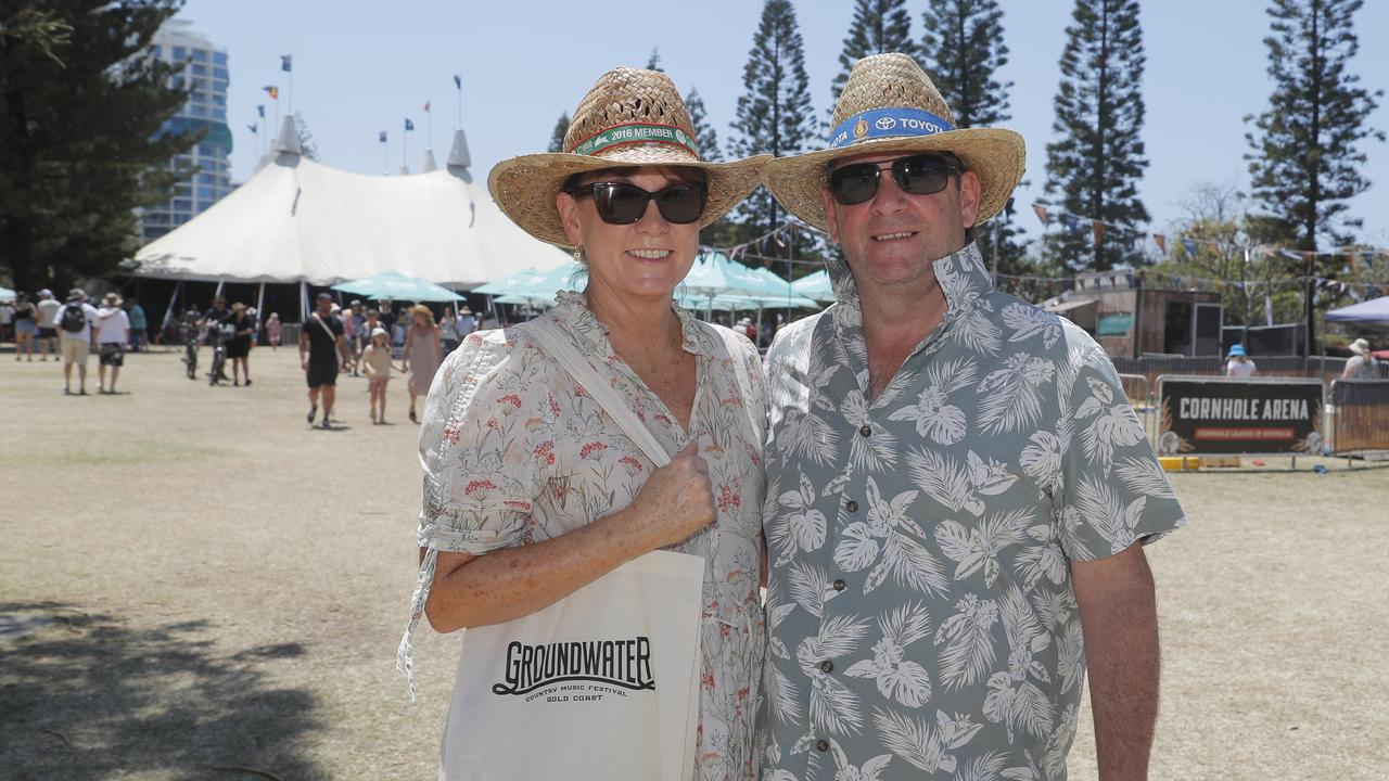 Carol-Anne Nelson and Grant Wainwright during the 10th Groundwater Country Music Festival. Picture: Regi Varghese