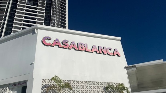 Casablanca nightclub in Surfers Paradise. Picture: Melanie Whiting