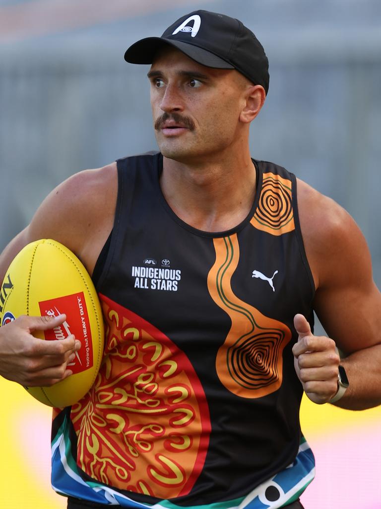 Sam Powell-Pepper at training. Picture: Will Russell/AFL Photos/via Getty Images