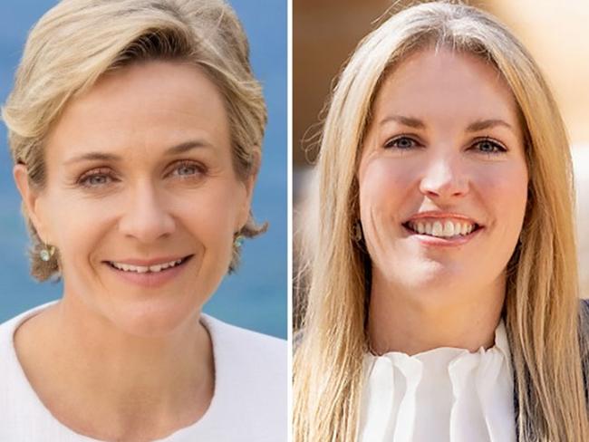 Three of the eight candidates running for the electorate of Warringah at the May 3 federal election. (Left to right) Zali Steggall MP (Independent), Jaimee Rogers (Liberal) and Bonnie Harvey (Greens).
