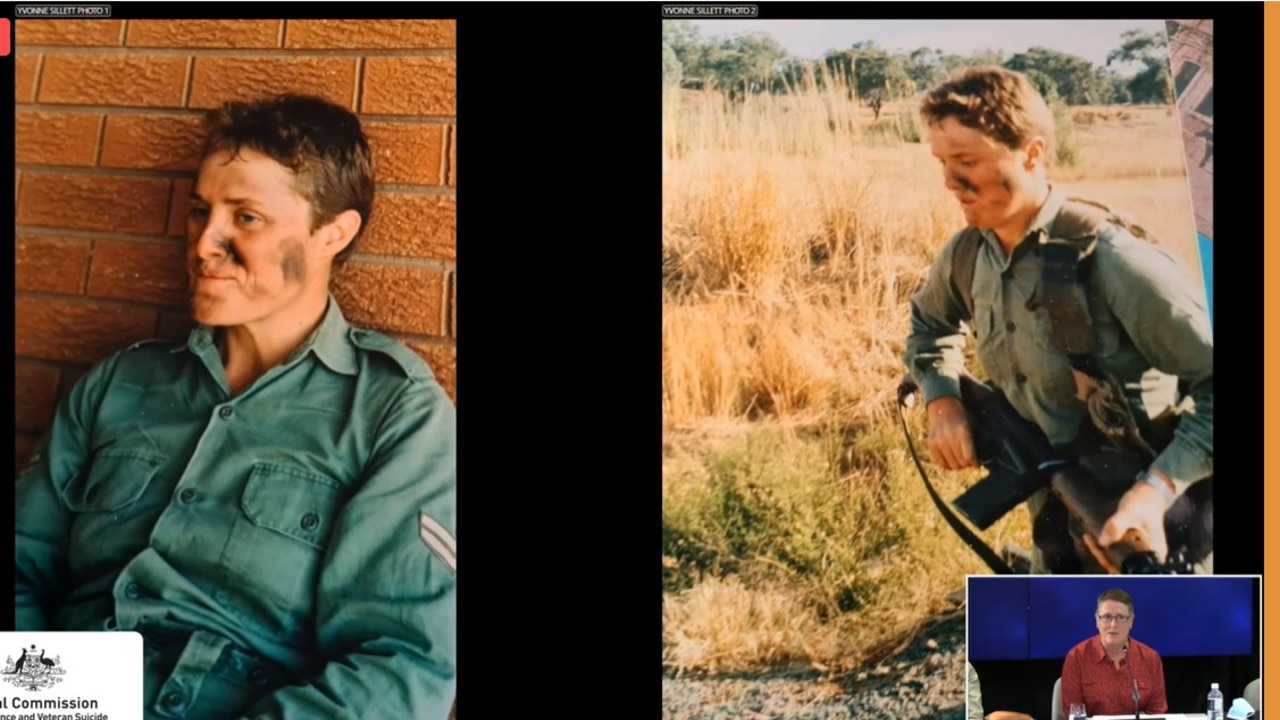 Ms Sillett during her time with the Australian Defence Force.