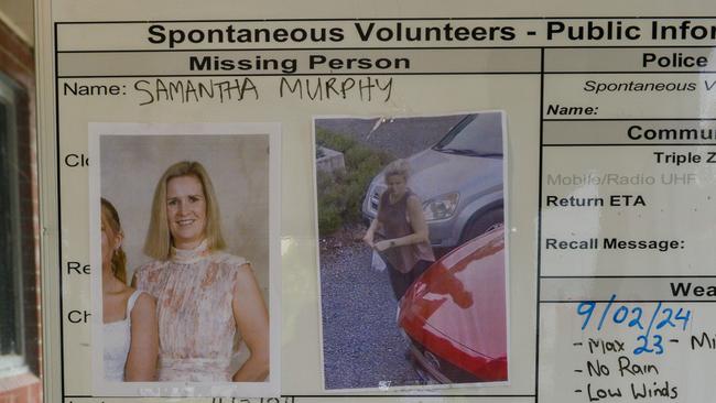 The search for Samantha Murphy continues. Picture: NCA NewsWire / Ian Wilson