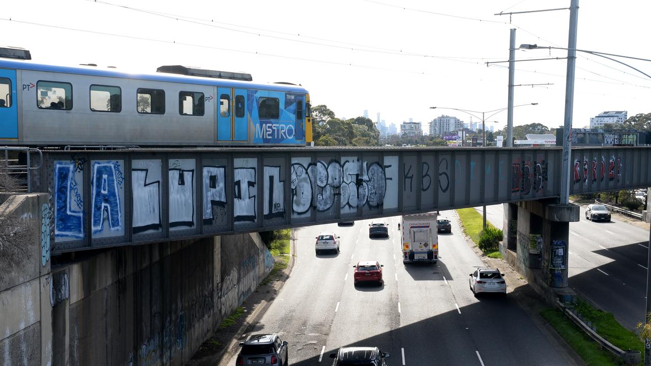 Melbourne is the most congested city in the country. Picture: NewsWire / Andrew Henshaw