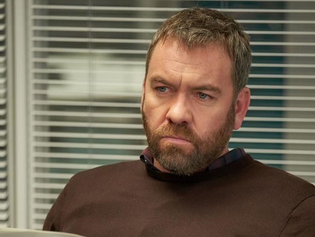 Brendan Cowell plays deputy editor Peter Langly in BBC First series, Press. Picture: Robert Viglasky