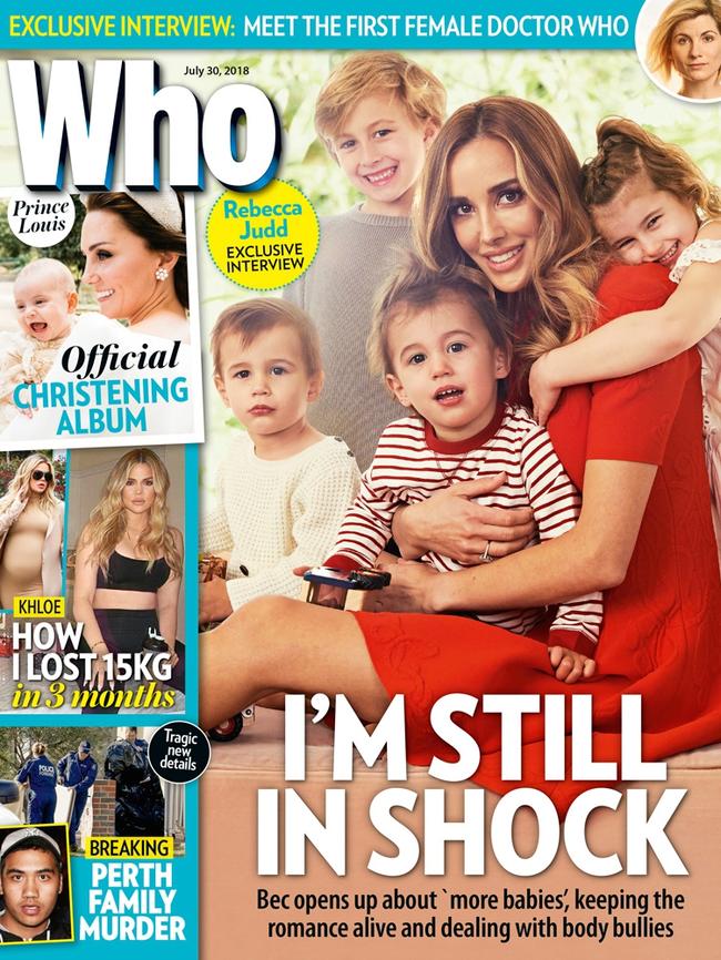 The cover of Thursday’s <i>Who Magazine</i>.