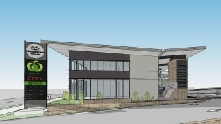 A $2.5 million “retail centre” has been proposed for Lennox Head. Picture: CCN Architects.