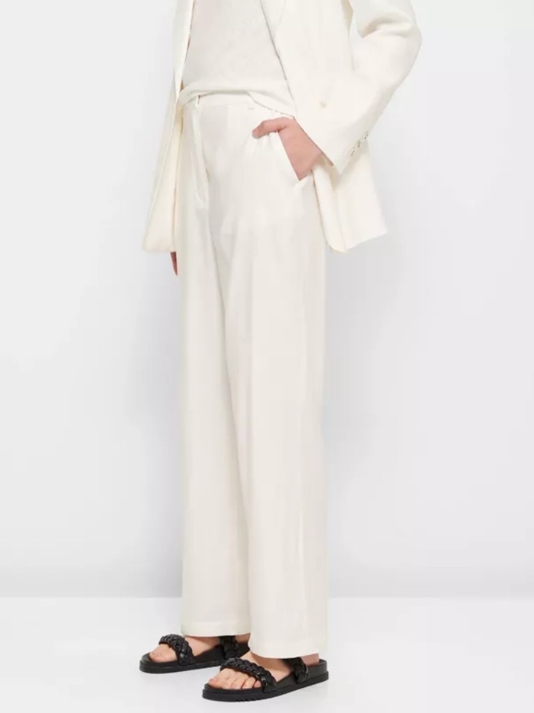 European Linen Blend Straight Leg Pants. Picture: Target.