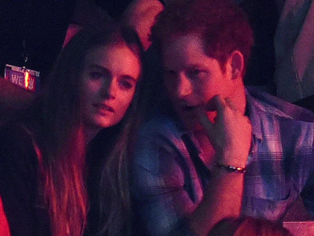 Prince Harry and the girlfriend Cressida Bonas in March 2014. Picture by James Whatling.