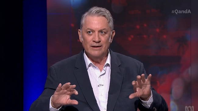 Michael Stutchbury Australian Financial Review former Editor-at-Large has left Nine Entertainment. Picture: ABC