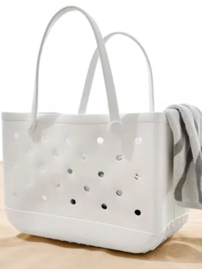 Kmart’s Eva Beach Tote retails for $15. Picture: Supplied