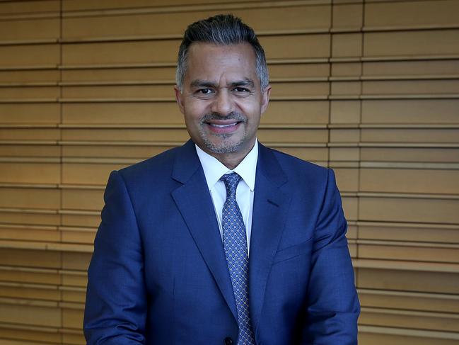 Managing director and Chief executive Tarun Gupta of Stockland, Australia's biggest residential developer. Jane Dempster/The Australian.