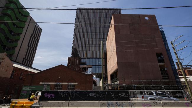 The Grocon development in Melbourne’s Collingwood. Picture: Daniel Pockett