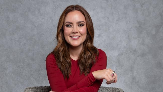 The Project host Georgie Tunny portrait in the Basement area. Picture: Jason Edwards