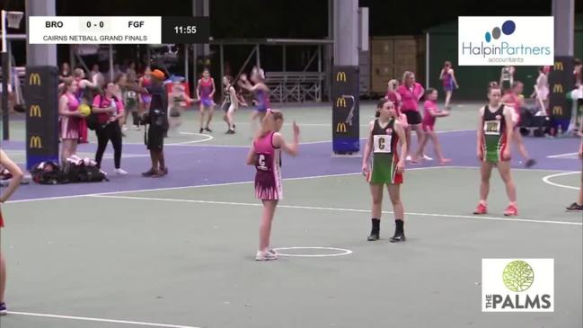 Replay: Cairns Netball grand finals -  Brothers Leprechauns 7 v FGF Cutters (Under 16’s, Div A)