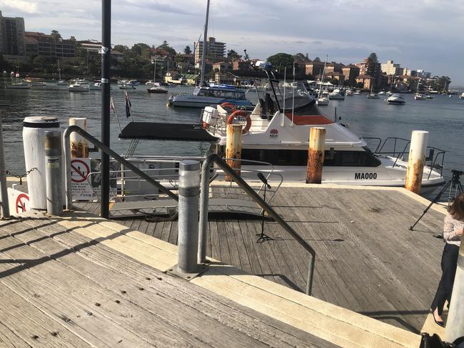 A section of Manly Wharf. Picture: Julie Cross