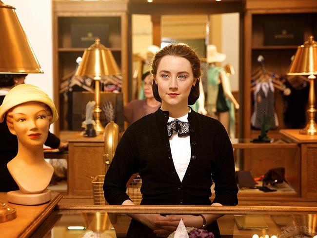 Nominated for Best Actress: Saoirse Ronan in “Brooklyn.”