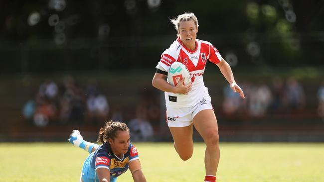 Emma Tonegato has been a powerhouse for the Dragons all season. Picture: Getty