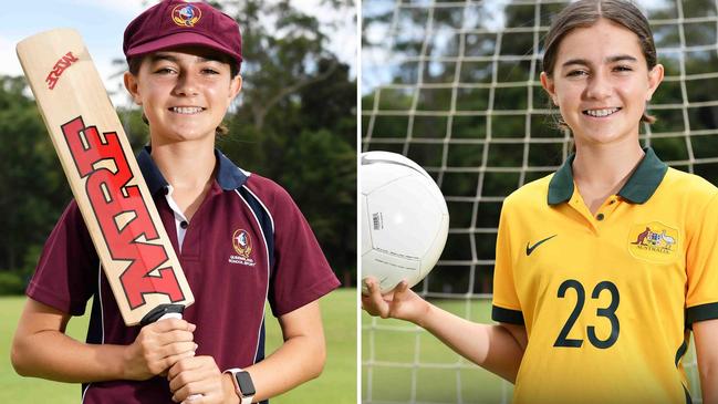 Matthew Flinders Anglican College student Rosie McMahon. Picture: Patrick Woods,