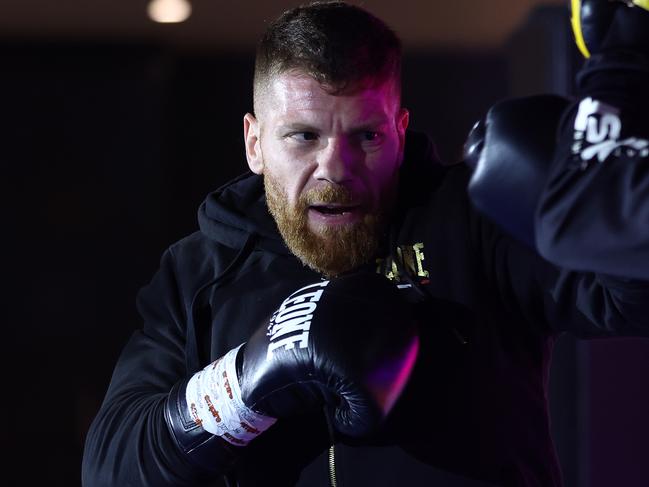 Italy’s Claudio Squeo is promising to pull off one of the biggest upsets in boxing history. Picture: Getty Images