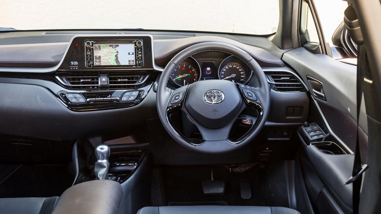 The Toyota misses out on smartphone mirroring tech.