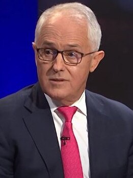 Former prime minister Malcolm Turnbull.