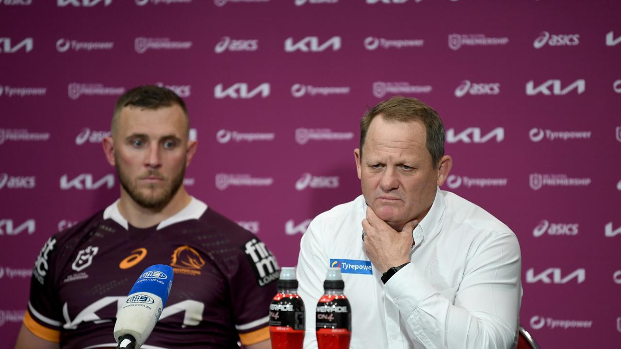 Kevin Walters didn’t have any answers. Picture NRL Photos.