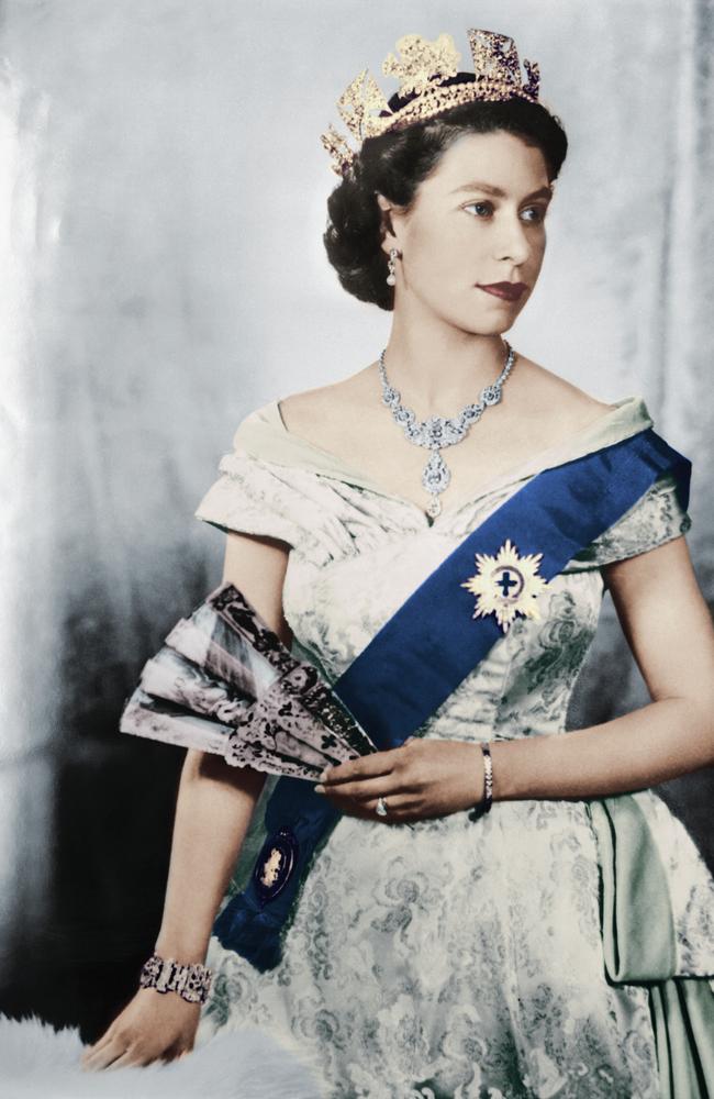 Queen Elizabeth II of England was gifted the exquisite earrings.