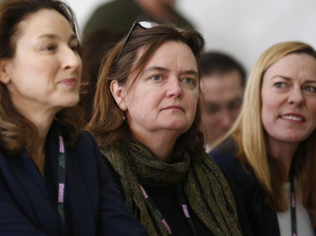 Magistrate Harriet Grahame (centre), at Splendour in the Grass. Picture: AAP /Regi Varghese