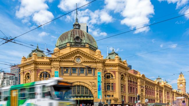 Business owners have devised a bold plan which would see Flinders St Station transformed into a multi-level entertainment precinct.