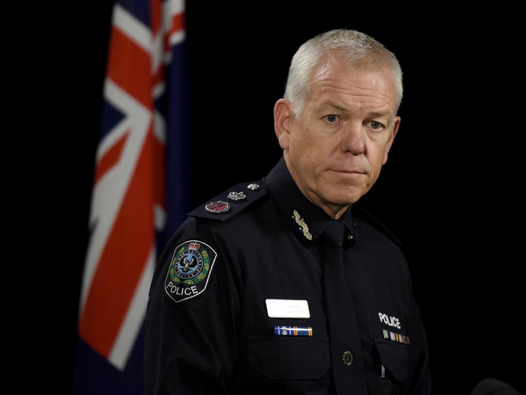 Police Commissioner Grant Stevens. Picture: NCA NewsWire / Naomi Jellicoe