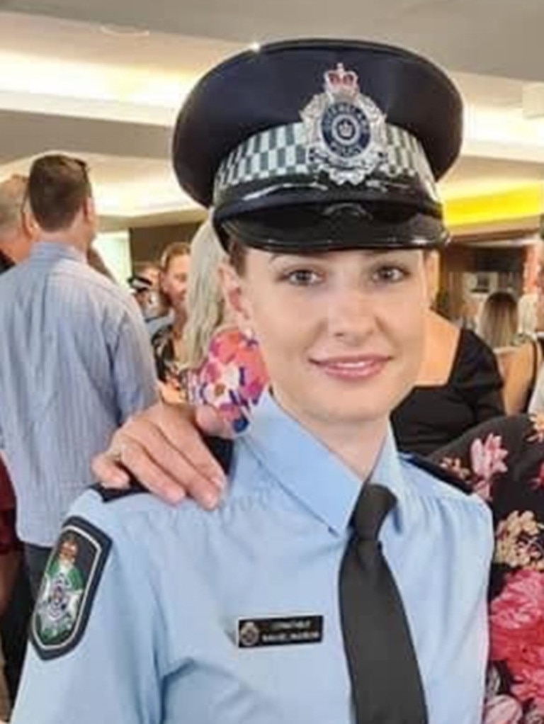 Constable Rachel McCrow, 29, was one of two Queensland police officers murdered in cold blood.