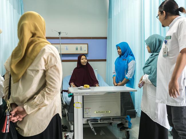 The sharia-accredited Tangerang hospital. Picture: Graham Crouch