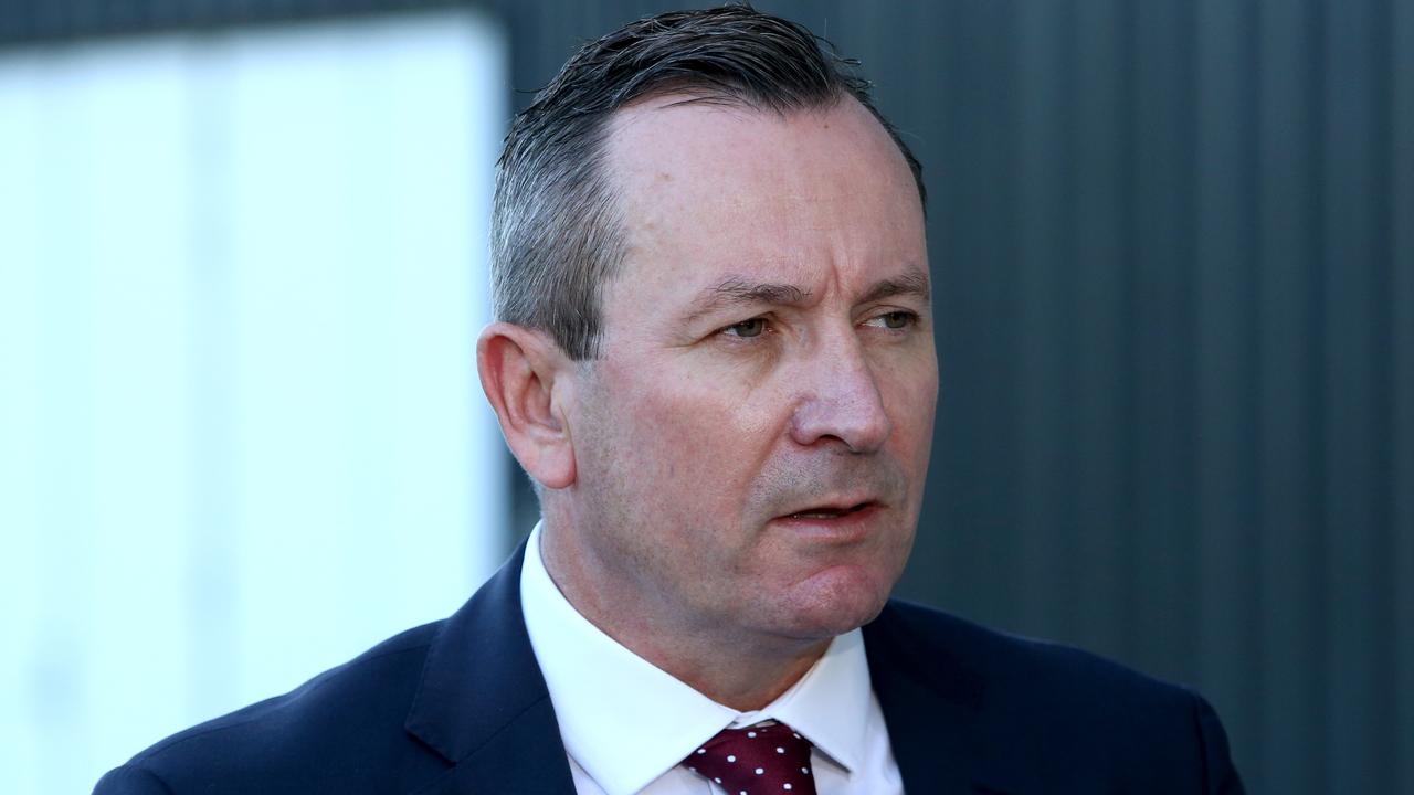 WA Premier Mark McGowan is refusing to give up an estimated $30 billion legal fight against mining magnate Clive Palmer. Picture: Damian Shaw