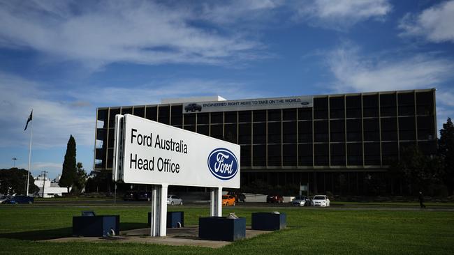 General views of the Ford plant at Broadmeadows. Picture: Ellen Smith