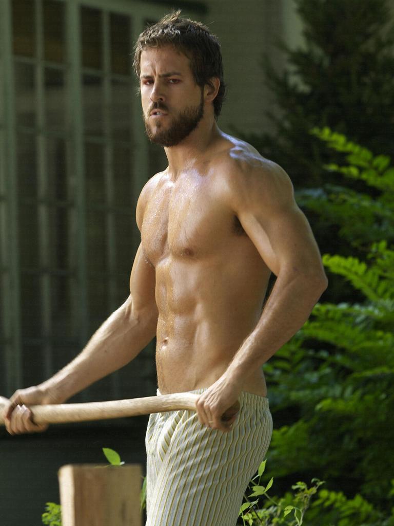 Blake Lively’s man, hottie Ryan Reynolds in a scene from film The Amityville Horror. Picture: Supplied