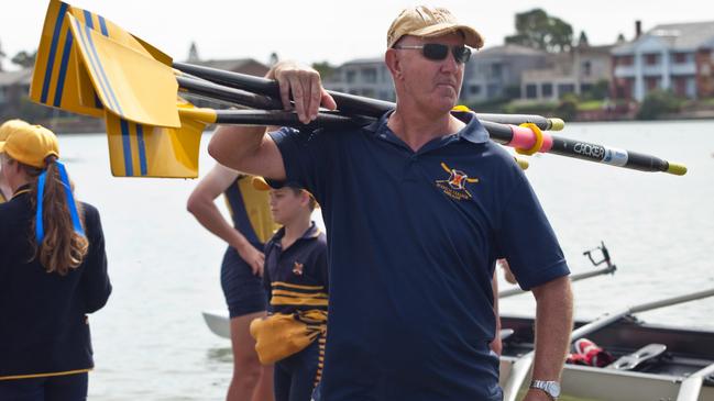 Scotch coach Tim 'Belch' Belcher named Rowing SA's Coach of the Year. Picture: Supplied