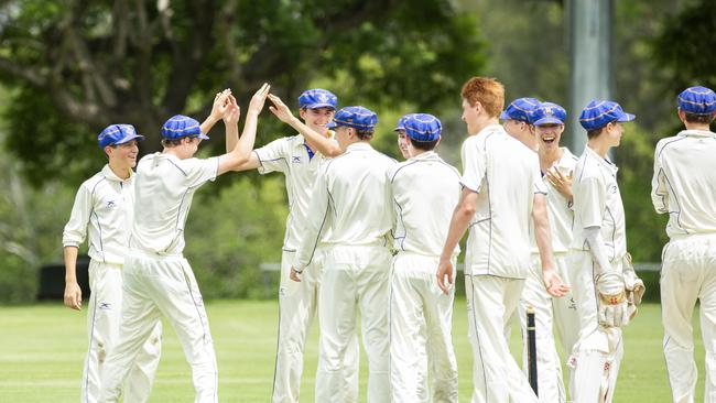 Happy days for Toowoomba Grammar School. (AAP Image/Renae Droop)