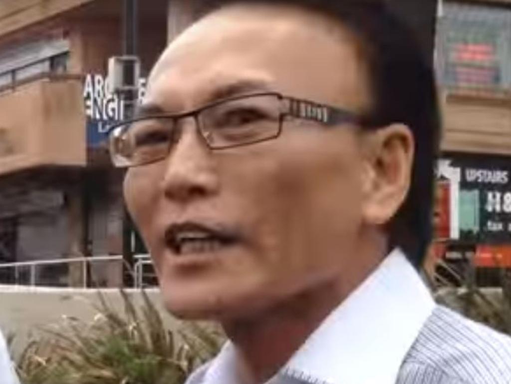 YouTube footage of Bankstown Lawyer Ho Ledinh, who was shot dead at the Happy Cup cafe in Bankstown. Picture: YouTube.