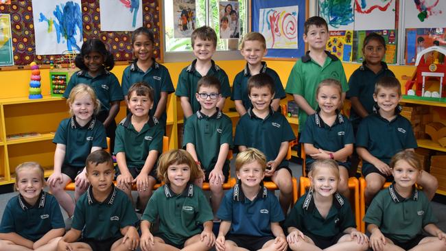 Dalby South State School, Class 1A 2022. Back row (L-R) Benisha Chandran, Harper Hopkins, Connor Beil, Bailey Rowe, Charlie Hay, Hendrix Hopkins. Middle (L-R) Stella Waddell, Morgan Fay, Max Owen, Chance Biltoft, Matilda Williams, Jesse Drews. Front row (L-R) Sienna Ward, Kobe Cubby, Leah Mitchell, Toby Condon, Charlotte Kruger, Kiyla Harlock Picture: contributed.
