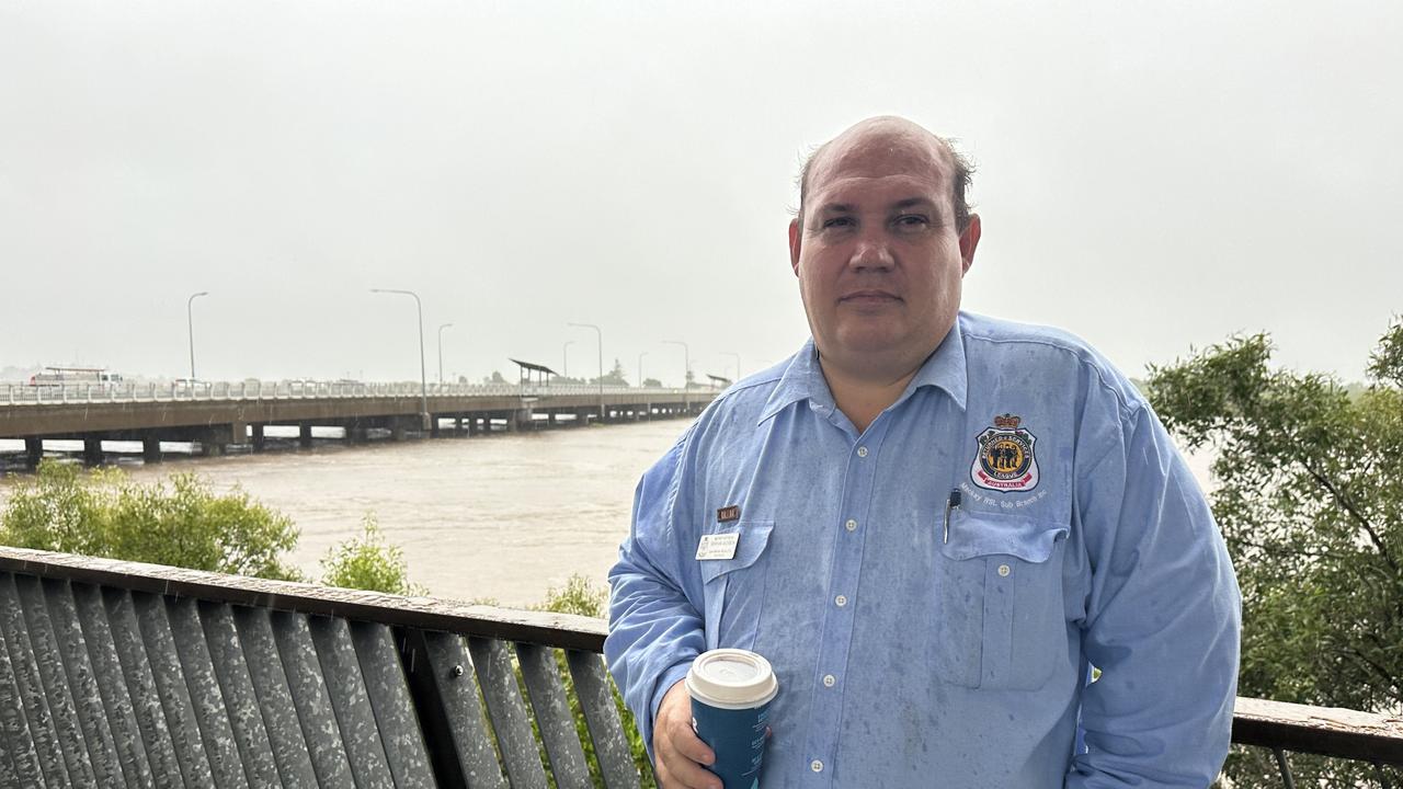 Mackay resident Graham Jackson checking out the Pioneer River on January 17, 2023 at Bluewater Quay. Picture: Heidi Petith