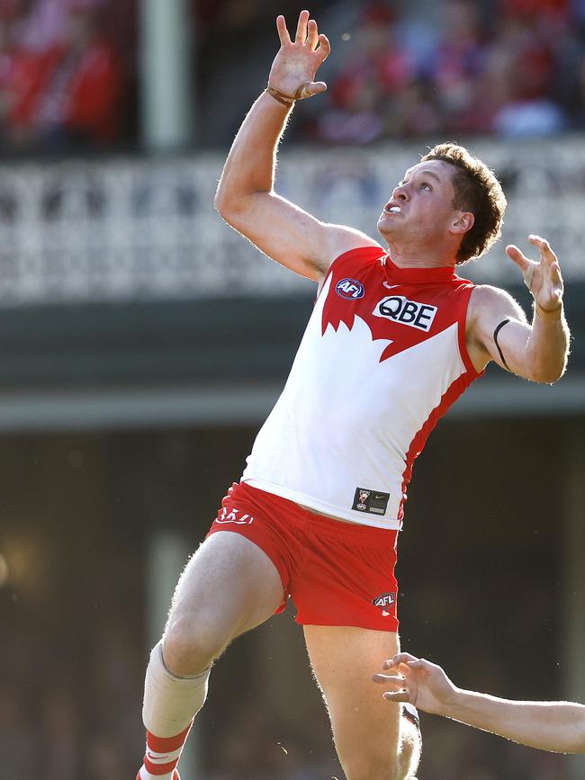 McLean has shown great aerial and marking ability in 2023. Picture: Phil Hillyard.