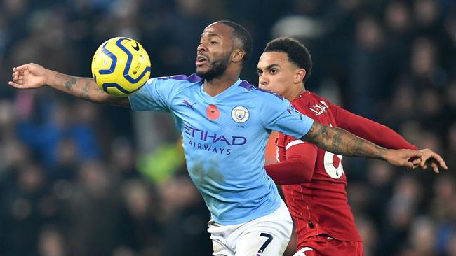 Manchester City midfielder Raheem Sterling