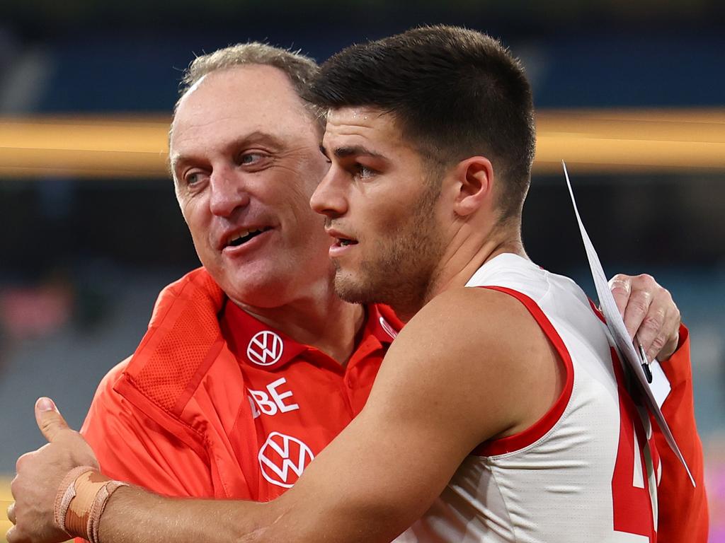 The Swans have always believed in Melican’s ability, and they’re reaping the rewards in 2024. Picture: Quinn Rooney/Getty Images